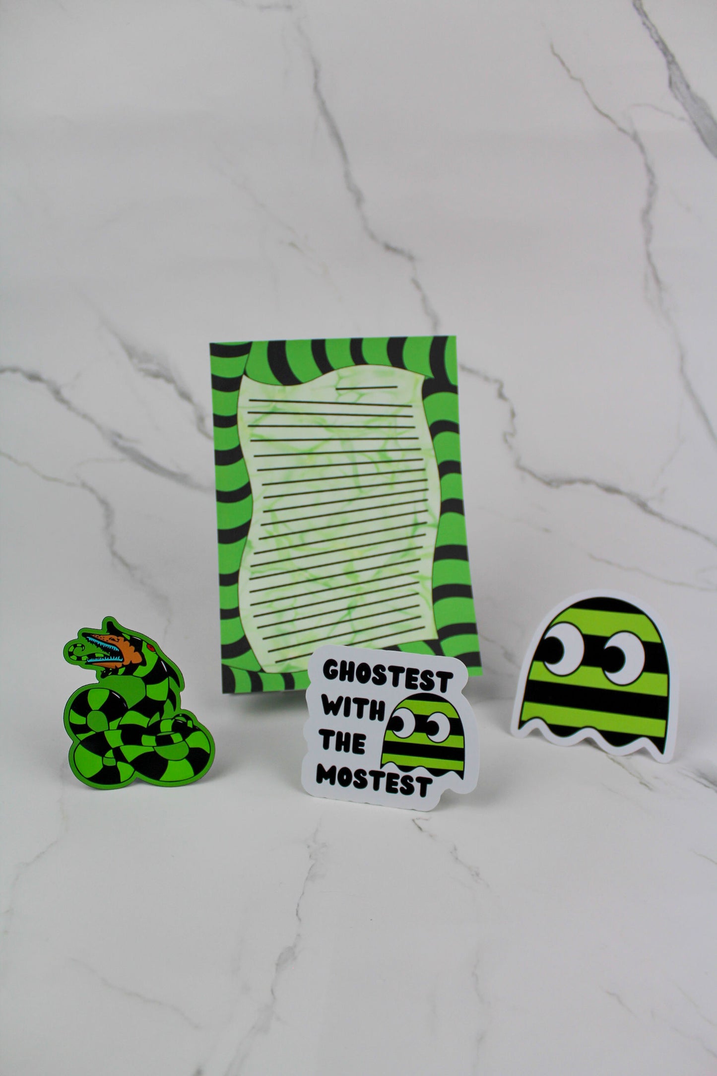 Ghostest with the Mostest notepad