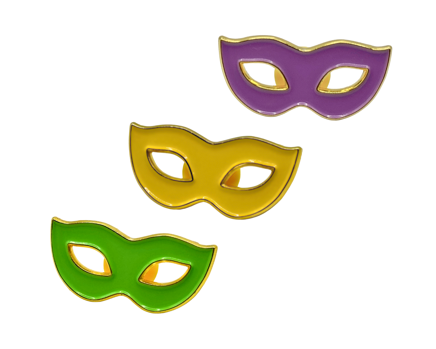 Carnival Mask Enamel Pin