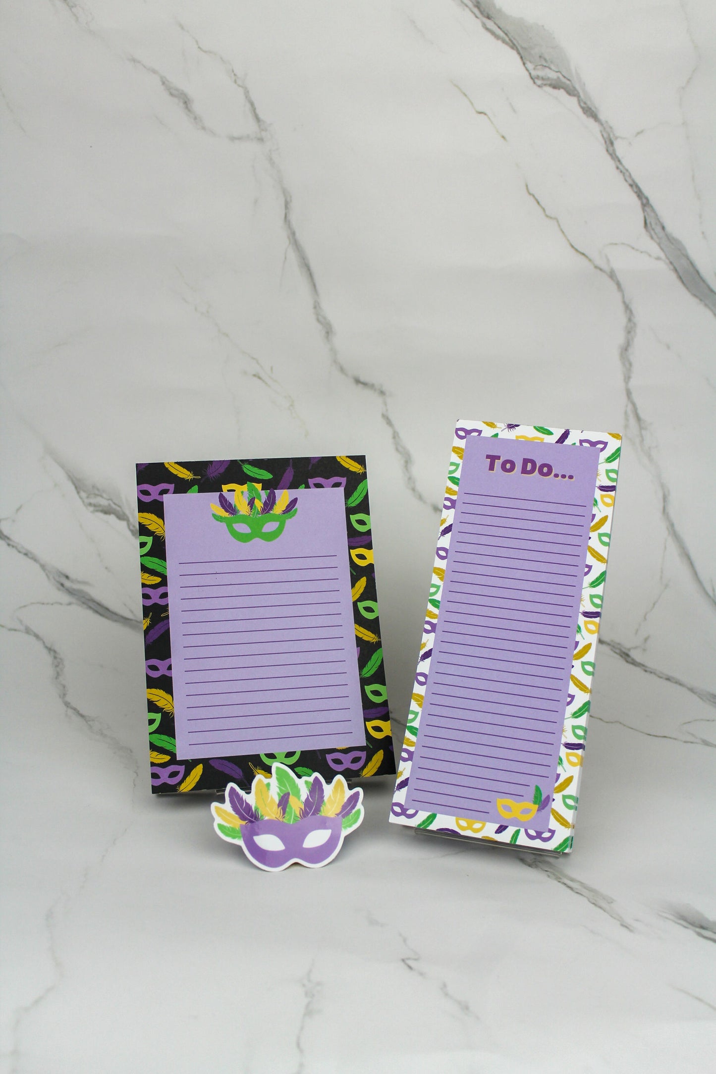 Mardi Gras Notepad